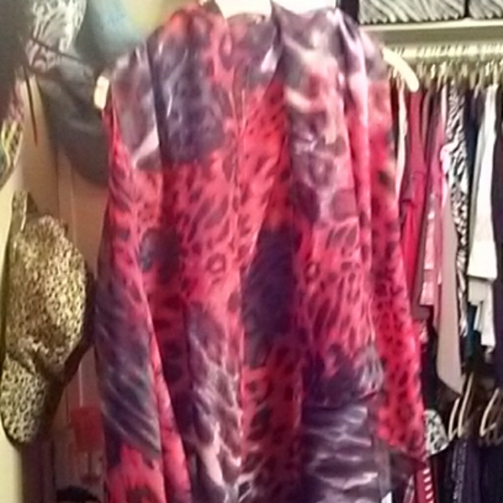 Chiffon vest